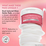 Buy mCaffeine CLEAR GLOW 2% Alpha Arbutin Kojic Acid Brightening Serum Pads with 3% Niacinamide For Dark Spots & Pigmentation | Toner Pads for Even Skin Tone|For Men & Women | Fragrance Free- 40 N (x1) - Purplle