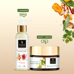 Buy Good Vibes De-Tan & Radiance Duo | Ubtan De Tan Glow Face Wash (120 ml) | Kakadu Plum Radiance Night Cream (50 gm) - Purplle