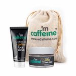 Buy MCaffeine Naked & Raw Coffee Face Scrub & Coffee Face Mask 30 ml - Purplle