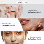Buy MCaffeine Naked & Raw Coffee Face Scrub & Coffee Face Mask 30 ml - Purplle
