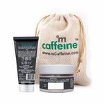 Buy MCaffeine Naked & Raw Coffee Face Scrub & Coffee Face Mask 30 ml - Purplle
