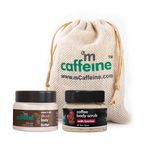 Buy MCaffeine Choco Body Butter & Body Scrub with Berries 50 gm - Purplle