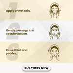 Buy TNW The Natural Wash Multani Mitti Face Wash For oily to normal skin (100 ml) - Purplle