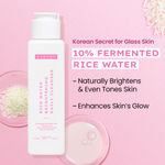 Buy Hyphen Rice Water Brightening Daily Cleanser | Brightens Skin, Reduces Dark Spots & Pigmentation |Gentle, Non-drying, Fragrance Free Formula - 100 ml - Purplle