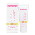 Buy Hyphen Vitamin Infused Brightening Sunscreen With SPF 50 PA++++ | UVA-UVB & Blue Light Protection |Brightens Skin, No White Cast & Lightweight - 50 ml - Purplle
