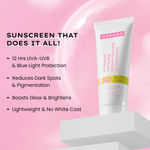 Buy Hyphen Vitamin Infused Brightening Sunscreen With SPF 50 PA++++ | UVA-UVB & Blue Light Protection |Brightens Skin, No White Cast & Lightweight - 50 ml - Purplle
