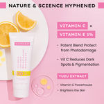 Buy Hyphen Vitamin Infused Brightening Sunscreen With SPF 50 PA++++ | UVA-UVB & Blue Light Protection |Brightens Skin, No White Cast & Lightweight - 50 ml - Purplle