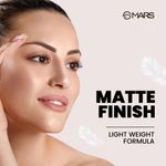 Buy MARS Blossom Soft Matte Foundation | Blendable and Buildable | Flawless Base Foundation for Face Makeup (30 ml) (02-IVORY) - Purplle