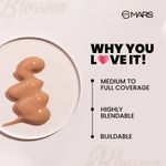 Buy MARS Blossom Soft Matte Foundation | Blendable and Buildable | Flawless Base Foundation for Face Makeup (30 ml) (02-IVORY) - Purplle