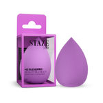 Buy Staze 9to9 HD BlendPro Velvety Soft + Multipurpose Beauty Blender | For Sea mless Makeup Application | 01 Teardrop - Purplle