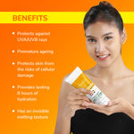 Buy Muloha Natural Peptide Ceramide Sunscreen Spf 50+ PA++++ 50 gm - Purplle