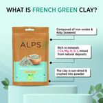 Buy Alps Goodness French Green Clay Powder (50 gm)| 100% Natural Powder | Clay Mask for pores tightening | Clay Mask for face | Detoxifying Clay Mask - Purplle