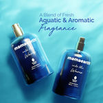 Buy Mamaearth Into the Waves Eau De Parfum For Men - 100 ml | Made Safe Approved | Premium & Long-Lasting Fragrance | Blend of Exotic Ingredients | Perfume with Bergamot, Aquatic & Musk Notes | Fresh Scent for Men - Purplle