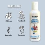Buy Xo Curls Gentle, Hydrating Shampoo with excellent lather contains Argan Oil and Flax seed to give soft hair 200 ml - Purplle