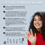 Buy Xo Curls Gentle, Hydrating Shampoo with excellent lather contains Argan Oil and Flax seed to give soft hair 200 ml - Purplle