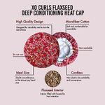Buy Xo Curls Deep conditioning microwavable cap with Flax Seeds 1 Pc - Purplle