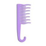 Buy Xo Curls Shower Detangling Comb - Lavender 1 Pc - Purplle
