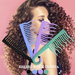 Buy Xo Curls Shower Detangling Comb - Lavender 1 Pc - Purplle