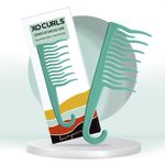 Buy Xo Curls Shower Detangling Comb - Green 1 Pc - Purplle