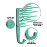 Buy Xo Curls Shower Detangling Comb - Green 1 Pc - Purplle