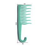 Buy Xo Curls Shower Detangling Comb - Green 1 Pc - Purplle