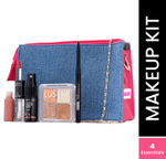 Buy Swiss Beauty Easy-To-Do Makeup Kit With Denim Pouch 25 gm - Purplle
