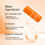 Buy Foxtale Vitamin C Serum 15% L-Ascorbic Acid and Vitamin E Brightening Serum - 10 ml - Purplle