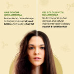 Buy INDUS VALLEY Damage Free Natural Gel Hair Colour for Women | Ammonia & PPD Free Organic Hair Colour with 100% Grey Coverage, Long Lasting Hair Color Trial Pack | Dark Brown 65 ml - Purplle