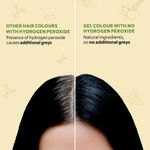 Buy INDUS VALLEY Damage Free Natural Gel Hair Colour for Women | Ammonia & PPD Free Organic Hair Colour with 100% Grey Coverage, Long Lasting Hair Color Trial Pack | Dark Brown 65 ml - Purplle