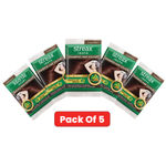 Buy Streax Insta Shampoo Hair Colour for Women and Men, Dark Brown - Pack of 5 - Purplle