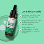 Buy Dr. Sheth's Neem & 2% Salicylic Acid Ampoule Serum | Highly Effective | 99% Pure Grade Salicylic Acid | For Acne, Blackheads & Open Pores | Reduces Excess Oil | For Men & Women |For All Skin Types|30 ml - Purplle
