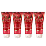 Buy Vaadi Herbals Value Pack Of Strawberry Scrub Face Wash With Mulberry Extract (60 mlx4) - Purplle