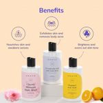 Buy Arata Fresh Fushion Trio Body wash (Cherry Blossom 300 ml + 1% Salicylic Acid 300ml + Vitamin C 300 ml) - Purplle