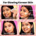 Buy NY Bae PRO Strobe Cream | Liquid Highlighter |Intense Glow | Primer + Highlighter + Moisturizer | Dewy Makeup | Glowing Korean Skin - Rose Diamond (12 g) - Purplle