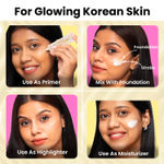 Buy NY Bae PRO Strobe Cream - Gold Sapphire (12 gm) | Primer + Highlighter + Moisturizer | Dewy Makeup | Glowing Korean Skin | Best Suited For Normal To Dry Skin - Purplle