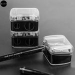 Buy MeSkin Dual Hole Sharpener Black - ( Assorted Color, Pack of 1) - Purplle