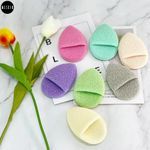 Buy MeSkin Facial Cleansing Sponges - Drop Shape Puff (Assorted Colors, Pack of 1) - Purplle