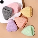 Buy MeSkin Deep Cleansing Facial Sponge - Heart Shape Puff (Assorted Colors, Pack of 1) - Purplle
