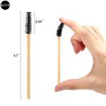 Buy MeSkin Disposable Bamboo Mascara Wands - (Pack of 10) - Purplle