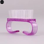 Buy MeSkin Nail Brush Set: Ergonomic Grip for Effortless Fingernail and Pedicure Cleaning - Toes Cleaning Tool (Assorted Color, Pack of 2) - Purplle