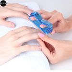 Buy MeSkin Nail Brush Set: Ergonomic Grip for Effortless Fingernail and Pedicure Cleaning - Toes Cleaning Tool (Assorted Color, Pack of 2) - Purplle