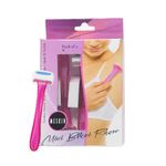Buy Meskin Reusable Mini Bikini Razor for Woman Pack of 3 (Assorted Colors) 15gm - Purplle