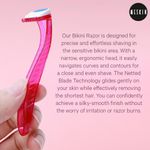 Buy Meskin Reusable Mini Bikini Razor for Woman Pack of 3 (Assorted Colors) 15gm - Purplle