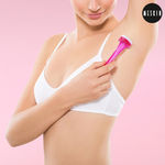 Buy Meskin Reusable Mini Bikini Razor for Woman Pack of 3 (Assorted Colors) 15gm - Purplle