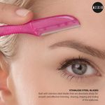 Buy Meskin Reusable Unisex Eyebrow Razor Pack of 3 (Assorted Colors) 18gm - Purplle