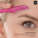 Buy Meskin Reusable Unisex Eyebrow Razor Pack of 3 (Assorted Colors) 18gm - Purplle