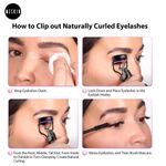 Buy Meskin Elegant Eyelash Curler with Pinch Safe Silicone Pad Matt Finish (Assorted Colors) 50 gm - Purplle