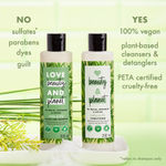 Buy Love Beauty & Planet Tea Tree Peppermint & Vetiver Sulfate Free Purifying Shampoo & Conditioner (200 ml + 200 ml) - Purplle