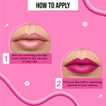 Buy SUGAR POP Lip Essentials - Velvet Matte Lip Liner 01 Red Carpet & Velvet Lip Liner 02 Pink Wave - 0.27 gms & x 2 - Set of 2 - Purplle