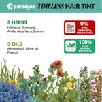 Buy Paradyes Natural Black Timeless Permanent Creme Hair Colour for Grey Coverage, 1.0 Natural Black - 0.23 gm - Purplle
